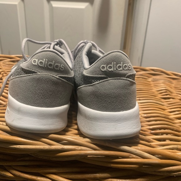 Adidas Neo Cloudfoam grey running shoes 9.5-Wore just a few times -like new - Picture 8 of 11